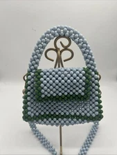 Kate Spade NY x Target LTD Edition Color-block Beaded Crossbody Bag Blue/Green