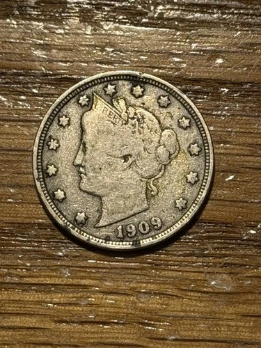 Photo of a 1909-P Liberty Nickel from an eBay listing that sold on Jul 22, 2026