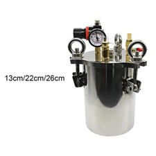 Glue Dispenser Pressure Tank, Stainless Steel, Easy to Clean, Glue Dispenser