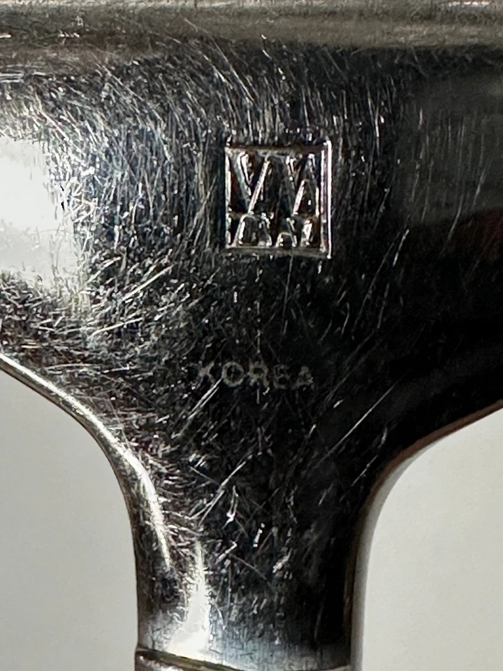 3 штуки вилки для холодного мяса Vera Wang Trellis из нержавеющей стали, плоский мастер нож для масла - Изображение 3 из 3