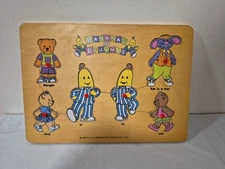 Bananas In Pyjamas 1993 Wood Wooden Puzzle Australian Broadcasting Company VTG
