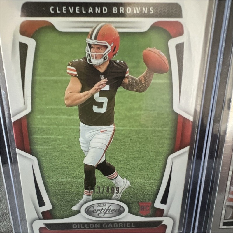 Panini NFL Rookie Card Lot 2 Dillon Gabriel /499 + Shedeur Sanders #13