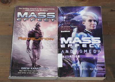 Mass Effect Revelation Andromeda Initiation Lot of 2 Books - Paperback