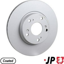 2x JP GROUP Disque de frein Avant pour HONDA CIVIC VIII Hatchback (FN, FK) 282mm