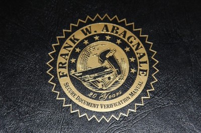 Frank W. Abagnale ~ Secure Document Verification Manual ~ Paperback 2000