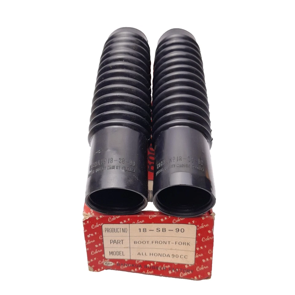 Honda S90 CS90 CL90 CB125 CB125S CT110 Rubber Boot Front Fork New #1 Foto 2 de 4