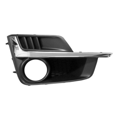 SU1039110 Front Passenger Side Fog Light Bezel Fits 2015-2016 Subaru Impreza