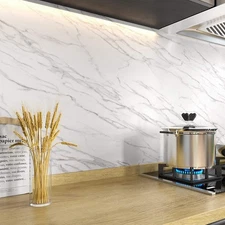 Marble Wall Decor Stickers - 20 Pieces for Rooms