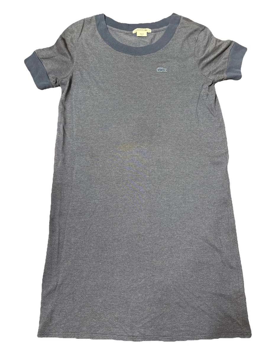 knee length dresses for ladies Lacoste Women's Stretch Cotton Mini Piqu Polo Dress EF8470-ZV9