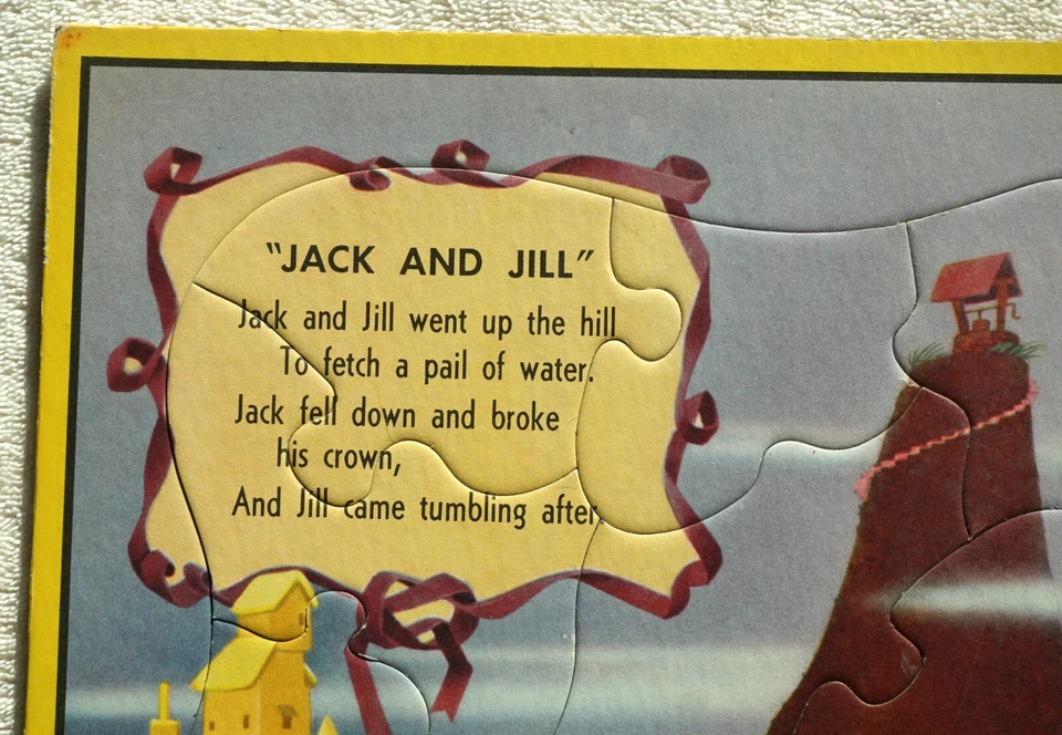Vintage JACK AND JILL FRAME TRAY JIGSAW PUZZLE, WALZER, No 400 - Image 2 of 4