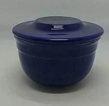 Emile Henry Butter Bell Keeper Bowl Blue Excellent (B3-K15)