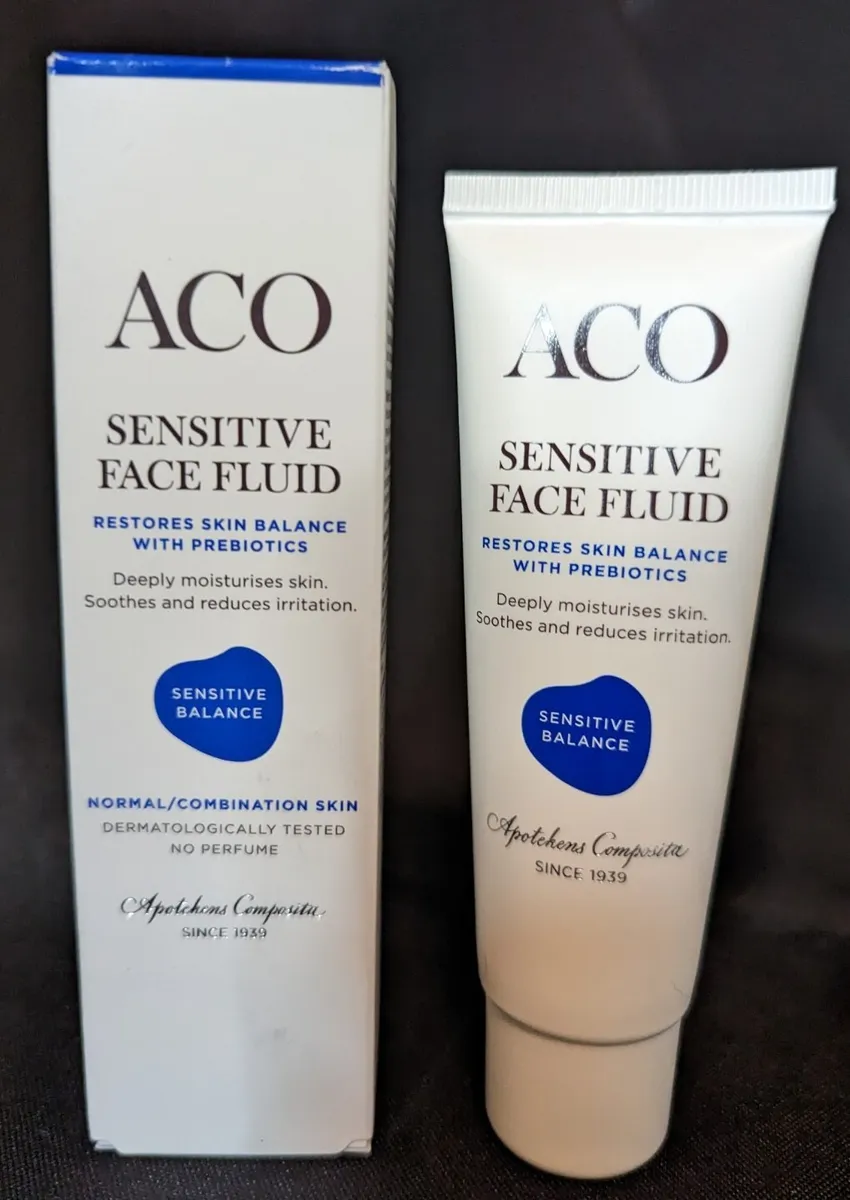 ACO Sensitive Fluid Moisturizer *New In Box* cream | eBay