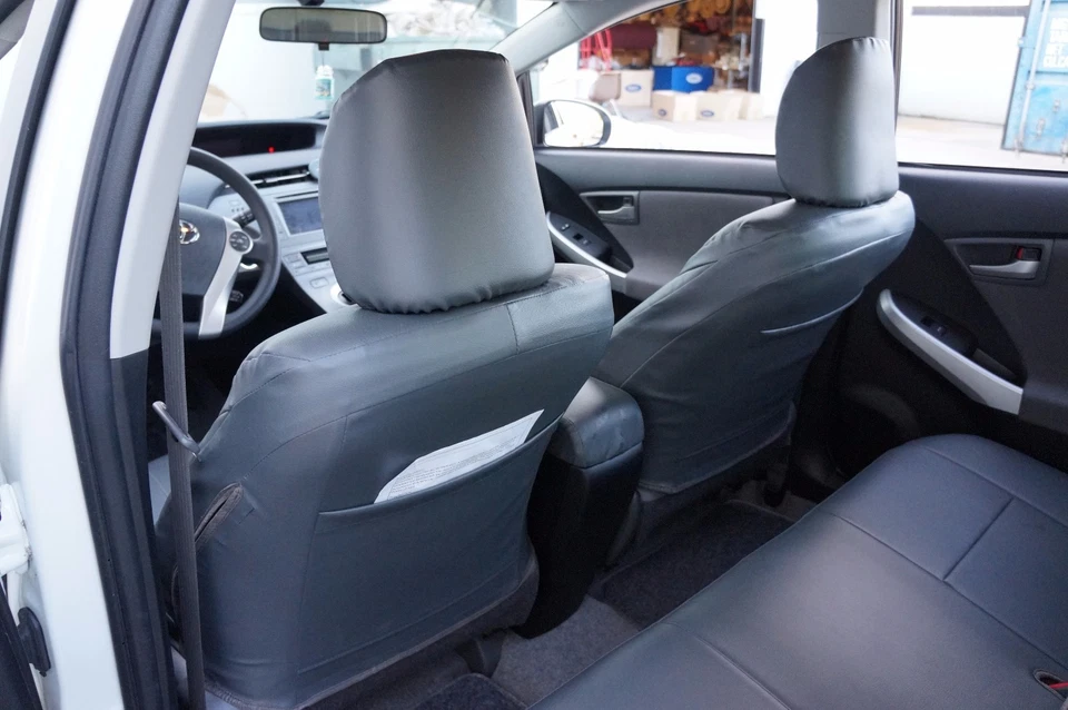 для TOYOTA PRIUS V IGGEE S.LEATHER СДЕЛАННЫЙ НА ЗАКАЗ 2 ПЕРЕДНИХ СИДЕНЬЯ ЧЕХЛЫ 13 ЦВЕТОВ - Изображение 2 из 4