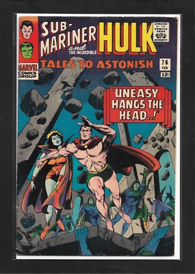Tales To Astonish #76 (1966): Sub-Mariner! Incredible Hulk! Silver Age! FN/VF!