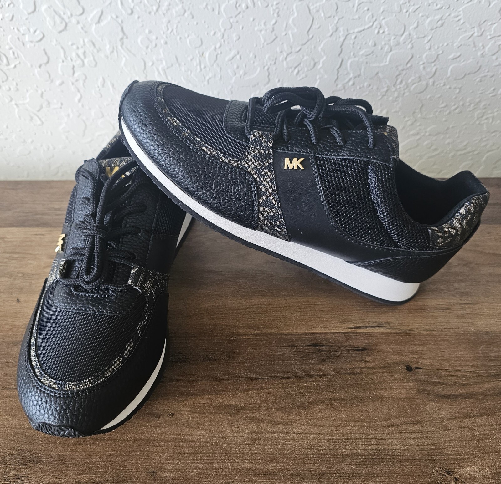 Michael Kors Women’s Monique Trainer Lace Up Sneakers eBay