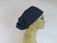 Navy Blue Women Scrub Hat Surgical Cap Scrub Hat Nurses Hat Medical USA Made