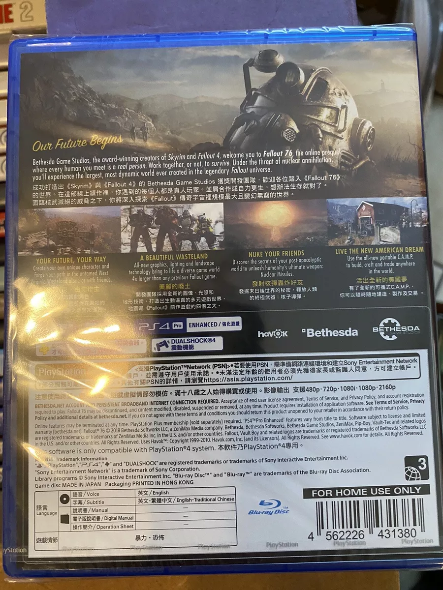 BRAND NEW SEALED! PS4 Fallout 76: Wastelanders for PlayStation 4