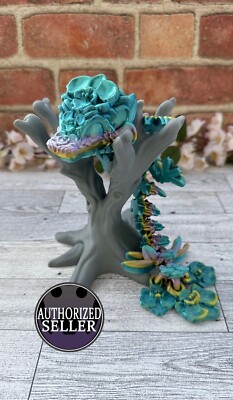 3D Printed Articulating Orchid Dragon (Cinderwing3d)
