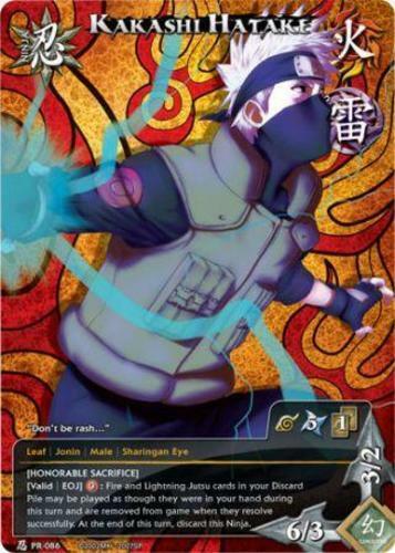 Naruto Photo card Hatake Kakashi Promo A