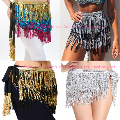 sequin wrap skirt festival
