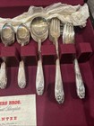 Vtg Daffodil  Rogers IS Silverplate Complete 8 plc settings &- 52 pcs Box - New? — photo 5
