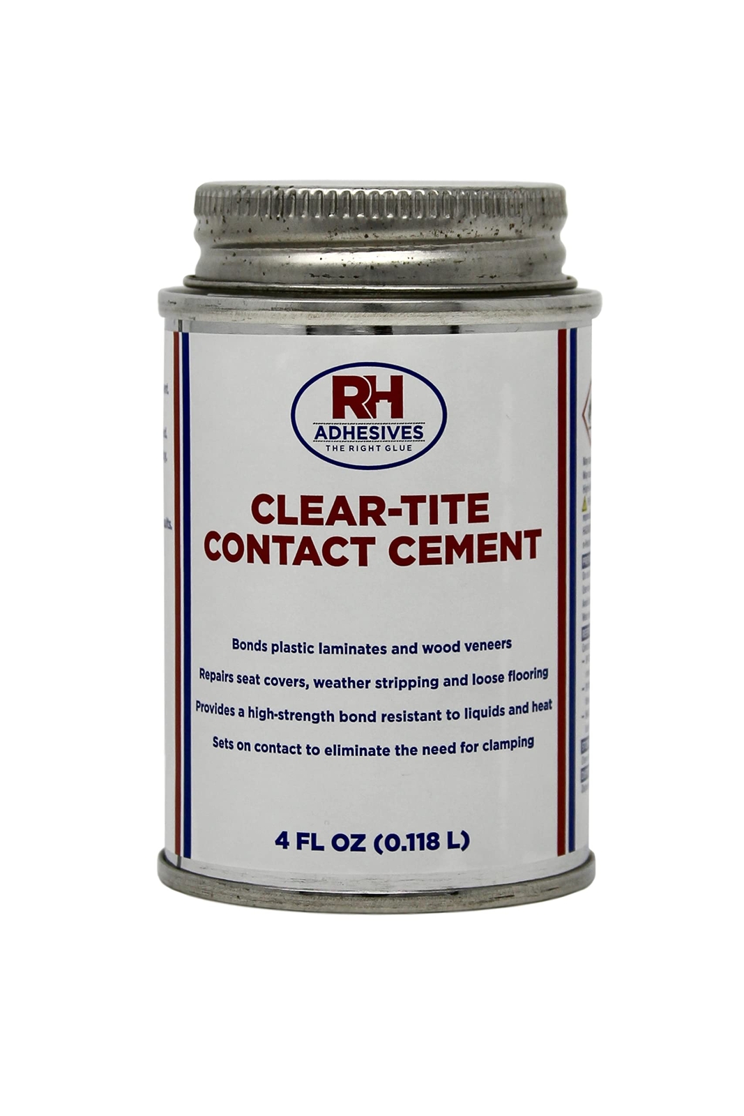 ClearTite Contact Cement, 4 oz. can RH Adhesives eBay