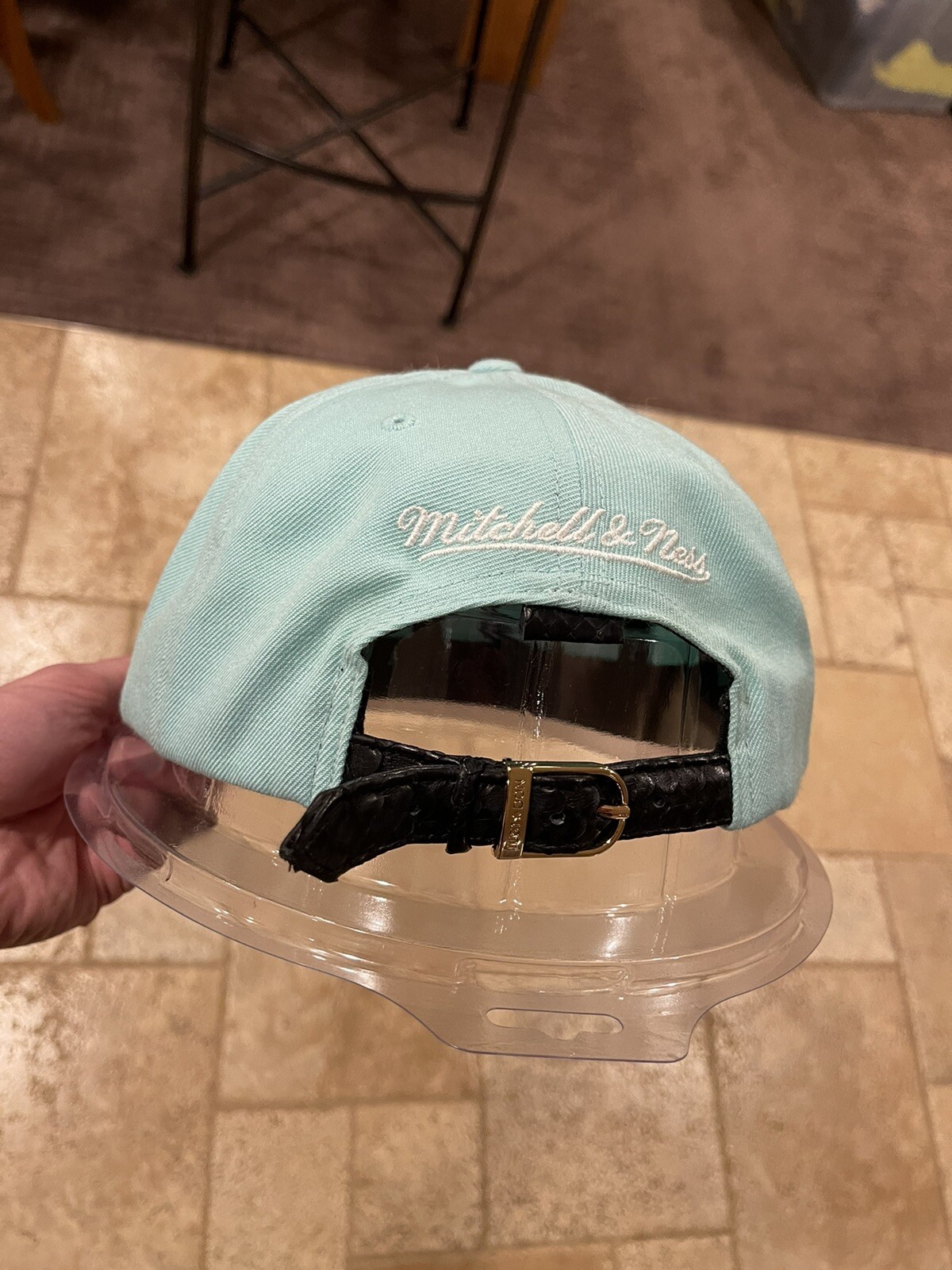 Just Don x Mitchell & Ness Chicago Bulls Mint Green Hat image 2