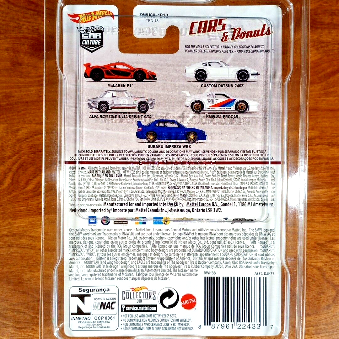 Hot Wheels Car Culture Cars & Donuts Custom Datsun 240Z