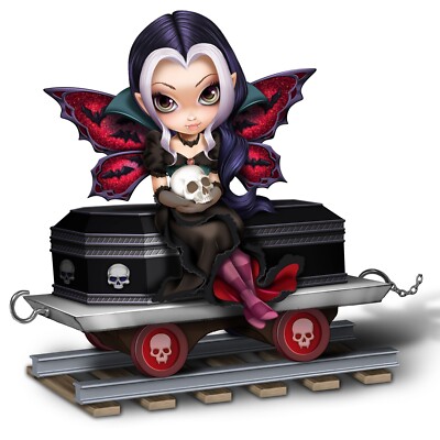Jasmine Becket-Griffith JBG Halloween Fairy Figurine Train #2 Fangciful Elegance