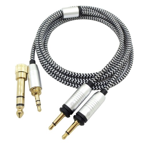 Replacement Headset Cord for Focal ELEGIA Upgrade Cable 3.5mm Male 6.35mm - 第 5/7 張圖片