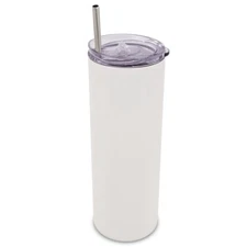 50pcs 20oz Taperless Straight Sublimation Blank Skinny Tumblers Insulated Vacuum