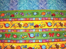 New VALANCE lady bugs FLORAL butterfly colorful SCHOOL nursery KIDS