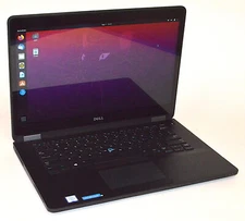 Dell Latitude E7470 14" Laptop, 2.40gHz i5, 8GB RAM, 256GB SSD, Ubuntu *Used*