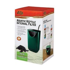 Aquatic Reptile Internal Filter for Terrariums Up to 40 Gallons with Carbon C...