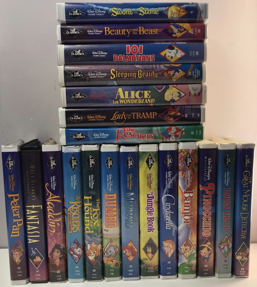 10 Classic Walt Disney VHS Tapes From The Collectible