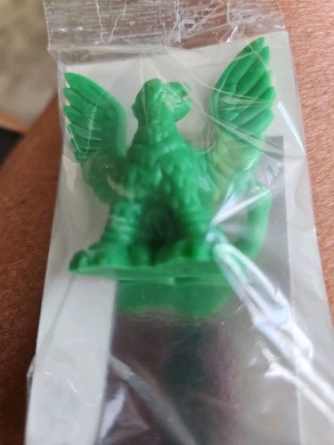 Monster In My Pocket Griffin verde pino #5 Meg MIMP scatola fiammiferi vintage anni 90, nuovo