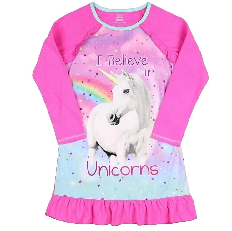 Ropa de Dormir para Bebé Niñas Poliéster unicornio niñas