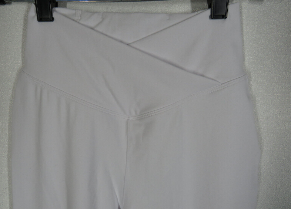 Halara White Crossover Super Flare Yoga Legging Pocket Size XS eBay