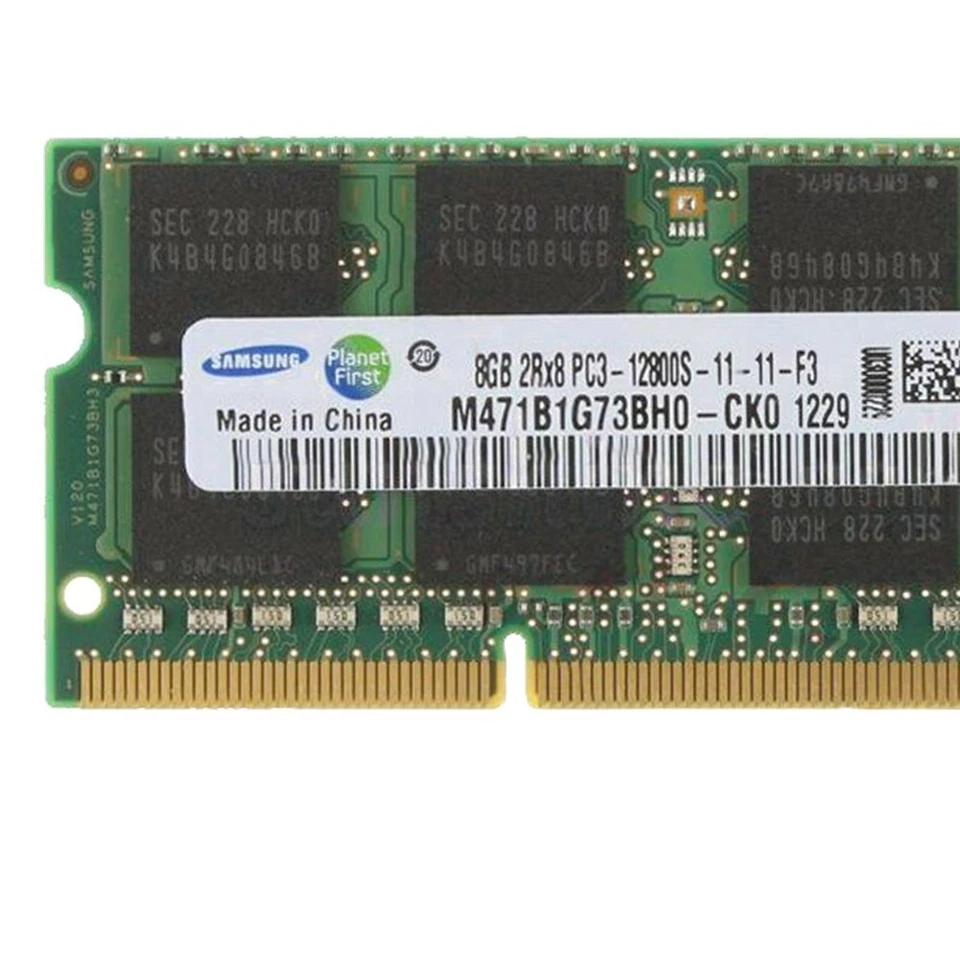 For Samsung 8GB 4GB DDR3 PC3-12800S 1600MHz SODIMM CL11 204Pin Laptop Memory LOT - Image 4 of 4