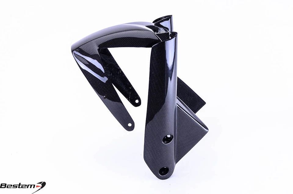 Carenagem capô protetor de lama dianteiro KTM 950 990 Supermoto/R fibra de carbono - Imagem 2 de 4