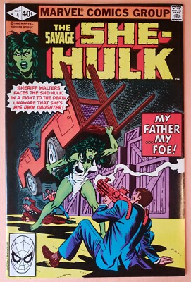SAVAGE SHE-HULK #4 ~ NM 1980 MARVEL COMICS ~ GREAT JACK ABEL COVER