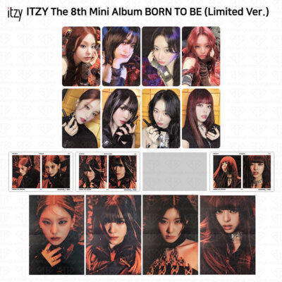 ITZY リュジン MIDZYJAPAN Born to be 特典 トレカ ITZY 2nd World Tour Born To Be Official MD Trading Card Photocard
