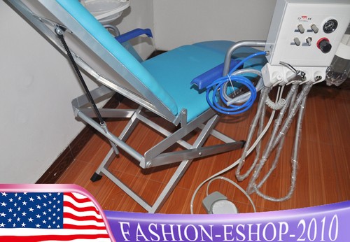 NEW Dental Examination Chair Unit Folding Handpiece Turbine LED Light 3 Type - Picture 36 of 42
