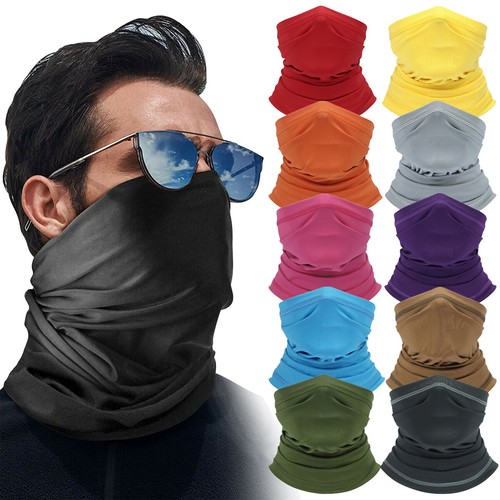 Cooling Neck Gaiter Face Mask Scarf Sun UV Protection Balaclava Bandana Cover US