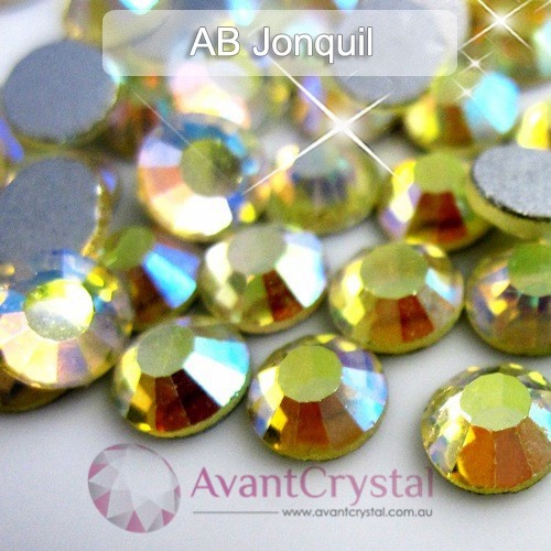 144PCS SS6-SS30 CRYSTAL FOIL FLAT BACK GLASS RHINESTONES NON-HOTFIX -AB SEPCIAL - Picture 13 of 34