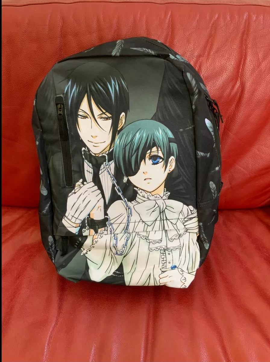 Black Butler Ciel Sebastian, Black Butler Bag Sebastian