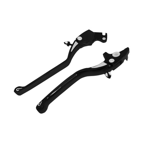 Black Hand Levers Brake Clutch Lever Fit For Harley Street XG 500 750 2015-2020 - Picture 12 of 12