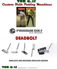 Pinhawk Deadbolt - Armlock / Reverse Armlock - Custom Built Putter