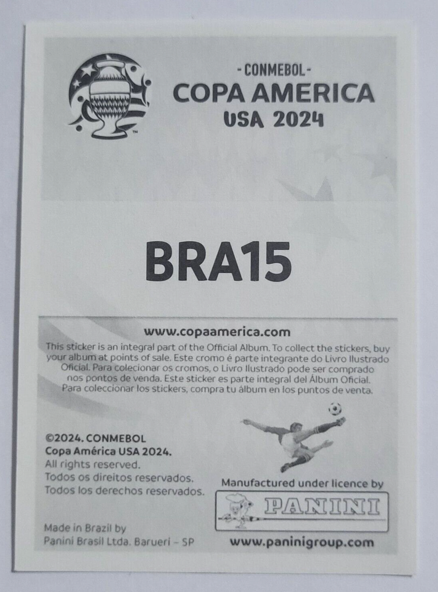 2024 COPA AMERICA USA Panini Sticker #271 BRA15 RAPHAEL VEIGA