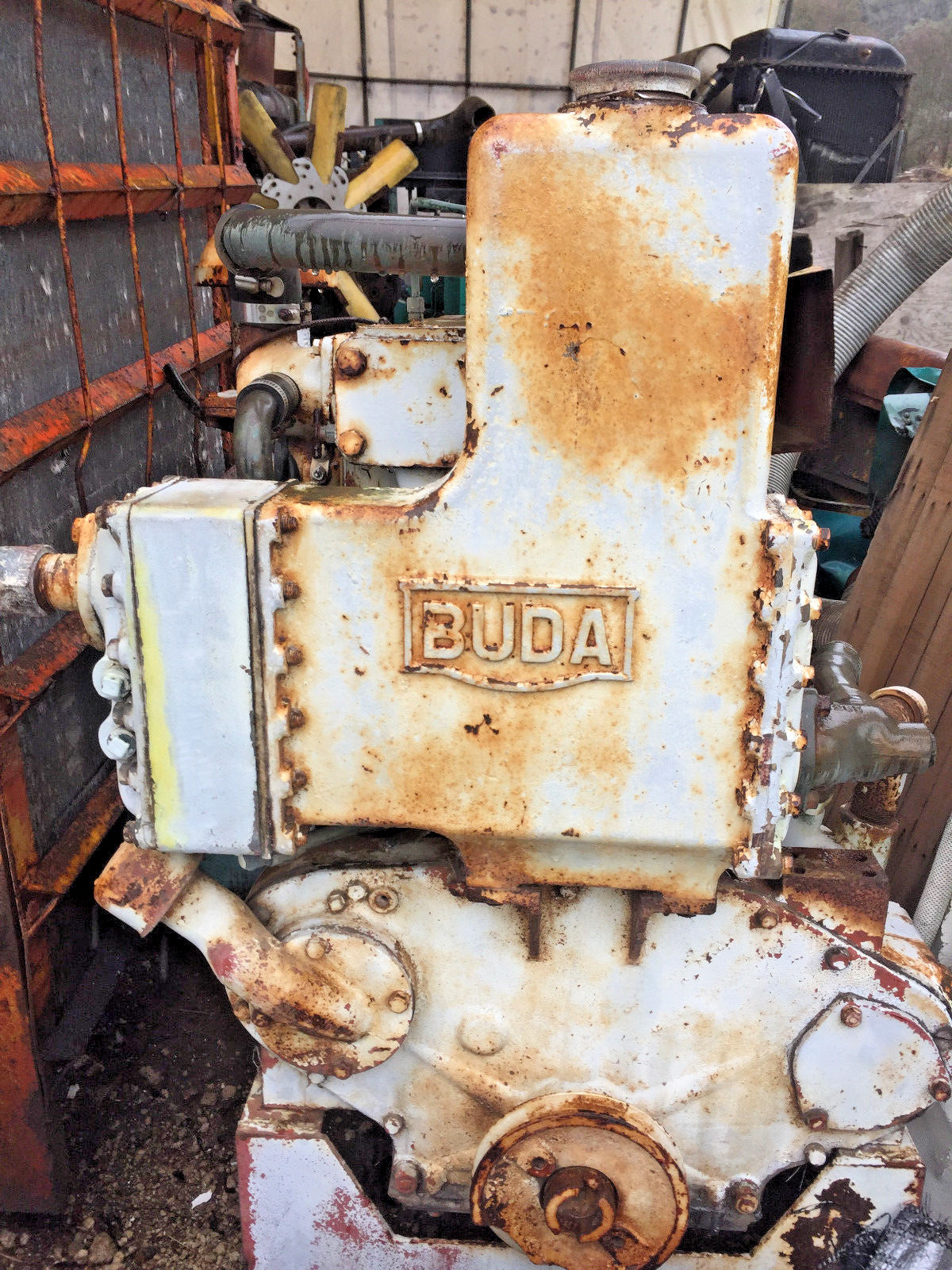 BUDA MARINE DIESEL ENGINE 6 Cylinders Model 6LD468 eBay